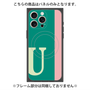 プレミアムパネル with MagSafe［ オリジナル - initial color line - U green ］