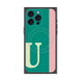 プレミアムパネル with MagSafe［ オリジナル - initial color line - U green ］