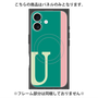 プレミアムパネル with MagSafe［ オリジナル - initial color line - U green ］