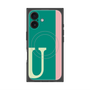 プレミアムパネル with MagSafe［ オリジナル - initial color line - U green ］