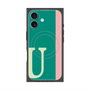 プレミアムパネル with MagSafe［ オリジナル - initial color line - U green ］