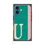 プレミアムパネル with MagSafe［ オリジナル - initial color line - U green ］