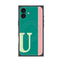 プレミアムパネル with MagSafe［ オリジナル - initial color line - U green ］