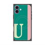プレミアムパネル with MagSafe［ オリジナル - initial color line - U green ］
