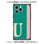 プレミアムパネル with MagSafe［ オリジナル - initial color line - U green ］