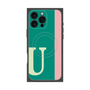 プレミアムパネル with MagSafe［ オリジナル - initial color line - U green ］
