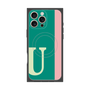 プレミアムパネル with MagSafe［ オリジナル - initial color line - U green ］