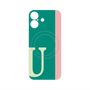 プレミアムパネル with MagSafe［ オリジナル - initial color line - U green ］