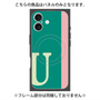 プレミアムパネル with MagSafe［ オリジナル - initial color line - U green ］
