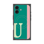 プレミアムパネル with MagSafe［ オリジナル - initial color line - U green ］