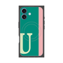 プレミアムパネル with MagSafe［ オリジナル - initial color line - U green ］