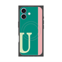 プレミアムパネル with MagSafe［ オリジナル - initial color line - U green ］