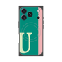 プレミアムパネル with MagSafe［ オリジナル - initial color line - U green ］