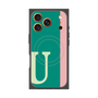 プレミアムパネル with MagSafe［ オリジナル - initial color line - U green ］