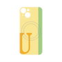 プレミアムパネル with MagSafe［ オリジナル - initial color line - U yellow ］