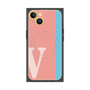 プレミアムパネル with MagSafe［ オリジナル - initial color line - V pink ］