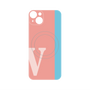 プレミアムパネル with MagSafe［ オリジナル - initial color line - V pink ］