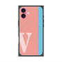 プレミアムパネル with MagSafe［ オリジナル - initial color line - V pink ］