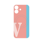 プレミアムパネル with MagSafe［ オリジナル - initial color line - V pink ］