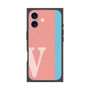 プレミアムパネル with MagSafe［ オリジナル - initial color line - V pink ］