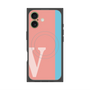 プレミアムパネル with MagSafe［ オリジナル - initial color line - V pink ］