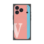 プレミアムパネル with MagSafe［ オリジナル - initial color line - V pink ］