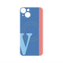 プレミアムパネル with MagSafe［ オリジナル - initial color line - V blue ］