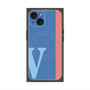 プレミアムパネル with MagSafe［ オリジナル - initial color line - V blue ］