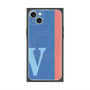 プレミアムパネル with MagSafe［ オリジナル - initial color line - V blue ］