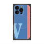 プレミアムパネル with MagSafe［ オリジナル - initial color line - V blue ］