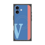 プレミアムパネル with MagSafe［ オリジナル - initial color line - V blue ］