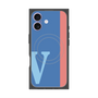 プレミアムパネル with MagSafe［ オリジナル - initial color line - V blue ］