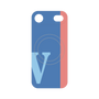 プレミアムパネル with MagSafe［ オリジナル - initial color line - V blue ］
