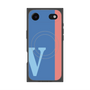 プレミアムパネル with MagSafe［ オリジナル - initial color line - V blue ］