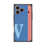 プレミアムパネル with MagSafe［ オリジナル - initial color line - V blue ］