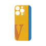 プレミアムパネル with MagSafe［ オリジナル - initial color line - V orange ］
