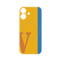 プレミアムパネル with MagSafe［ オリジナル - initial color line - V orange ］