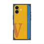 プレミアムパネル with MagSafe［ オリジナル - initial color line - V orange ］