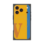 プレミアムパネル with MagSafe［ オリジナル - initial color line - V orange ］