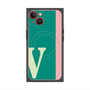 プレミアムパネル with MagSafe［ オリジナル - initial color line - V green ］