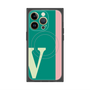 プレミアムパネル with MagSafe［ オリジナル - initial color line - V green ］