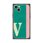 プレミアムパネル with MagSafe［ オリジナル - initial color line - V green ］