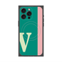 プレミアムパネル with MagSafe［ オリジナル - initial color line - V green ］