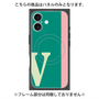 プレミアムパネル with MagSafe［ オリジナル - initial color line - V green ］