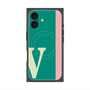 プレミアムパネル with MagSafe［ オリジナル - initial color line - V green ］