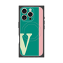 プレミアムパネル with MagSafe［ オリジナル - initial color line - V green ］