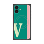 プレミアムパネル with MagSafe［ オリジナル - initial color line - V green ］