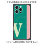 プレミアムパネル with MagSafe［ オリジナル - initial color line - V green ］