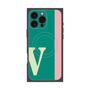 プレミアムパネル with MagSafe［ オリジナル - initial color line - V green ］