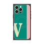 プレミアムパネル with MagSafe［ オリジナル - initial color line - V green ］